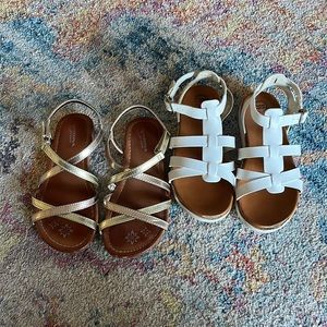 Girls size 13 sandal bundle